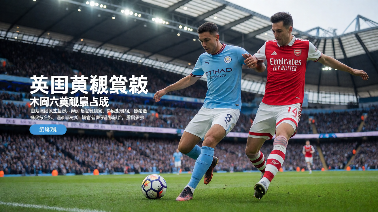 英超曼城主场对阵阿森纳的激烈比赛现场